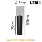 Lebis Krom Renk Marmaris Beşli Sarkıt