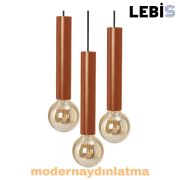 Lebis Bakır Renk Kemer Üçlü Sarkıt