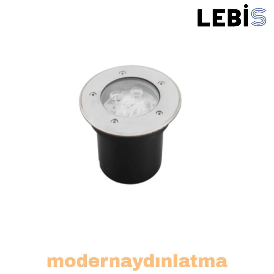 Lebis 6W-9W Sıva Altı Zemin Bahçe Armatürü