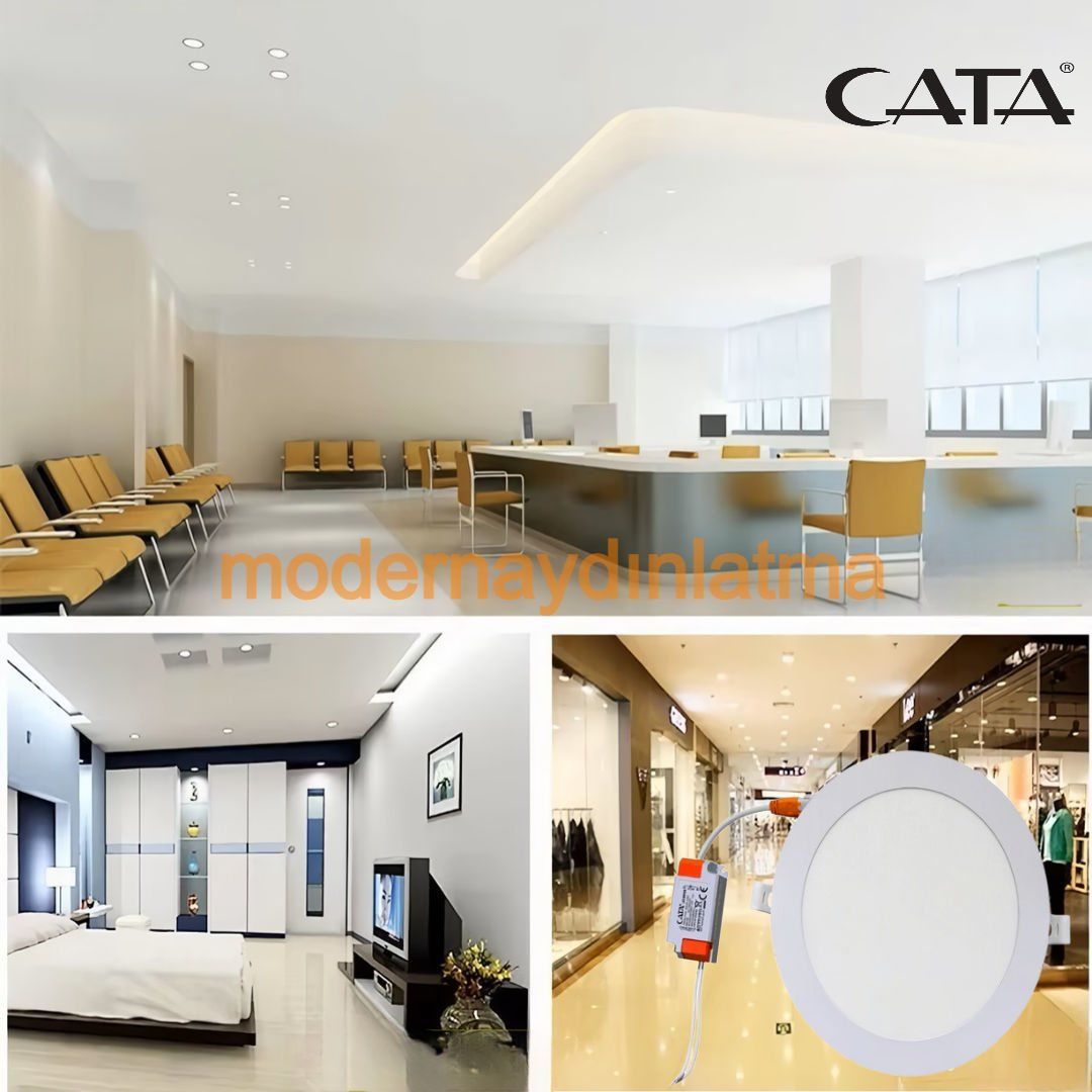 Cata CT-5147 12W Led Panel Spot Günışığı Işık