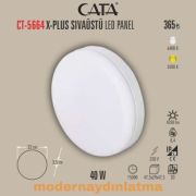 Cata CT-5664 40W Xplus Sıva Üstü Led Panel Günışığı