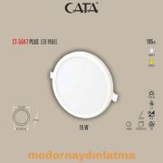 Cata CT-5647 15W Plus Ayarlanabilir Slim Led Panel Beyaz Işık