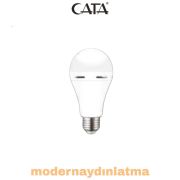 Cata CT-4229 E27 Duylu Şarjlı Led Ampül Beyaz Işık