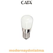 Cata CT-4261 2W E14 Duylu Ledli Buzdolabı Ampülü Beyaz Işık