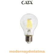 Cata CT-4217 8W E27 Duylu Rustik Led Ampül Günışığı