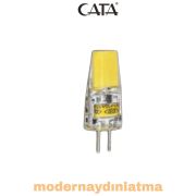 Cata CT-4252 12V 5W Cob Ledli G4 Led Kapsül Ampül Günışığı