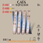 Cata CT-4487 12V Silikonlu Şerit Led Beyaz Işık