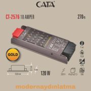 Cata CT-2576 12V 10 Amper Şerit Led Trafosu