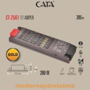 Cata CT-2561 12V 17 Amper Şerit Led Trafosu