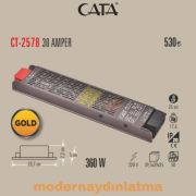 Cata CT-2578 12V 30 Amper Şerit Led Trafosu