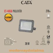 Cata CT-4656 20W Elektrikli Led Projektör Beyaz Işık