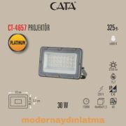 Cata CT-4657 30W Elektrikli Led Projektör Beyaz Işık