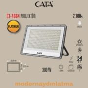Cata CT-4664 300W Elektrikli Led Projektör Beyaz Işık