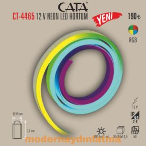 Cata CT-4465 12V Neon Led Hortum RGB Işık