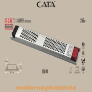 Cata CT-2677 12V 21 Amper Süper Slim Şerit Led Trafosu