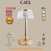 Cata CT-8434 Rio 3 Renkli Dokunmatik Şarjlı Masa Lambası