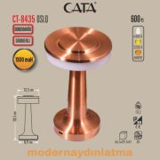 Cata CT-8435 Oslo 3 Renkli Dokunmatik Şarjlı Masa Lambası