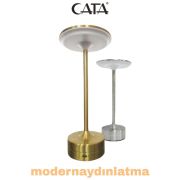 Cata CT-8438 Toronto 3 Renkli Dimmerli Dokunmatik Şarjlı Masa Lambası Gold