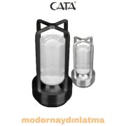 Cata CT-8439 Vegas 3 Renkli Dimmerli Dokunmatik Şarjlı Masa Lambası Krom