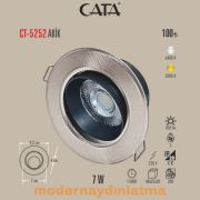 Cata CT-5252 7W Satin Kasa Led Spot Günışığı