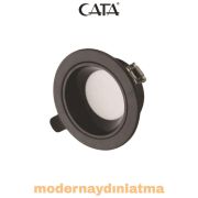 Cata CT-5261 8W 3 Renk Başak Led Spot Siyah Kasa