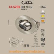 Cata CT-5268 Satin Kasa Hareketli Yıldız Spot Amber Işık