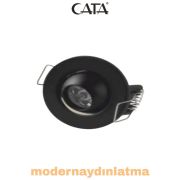 Cata CT-5268 Siyah Kasa Hareketli Yıldız Spot Beyaz Işık
