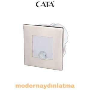 Cata CT-5183 Sensörlü Kare Koridor Spot Beyaz Işık