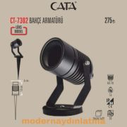 Cata CT-7302 Gu10 Duylu Boş Kasa Çim Kazıklı Armatür