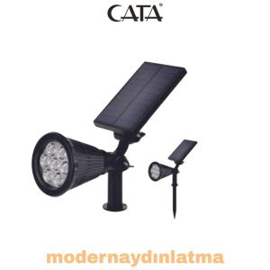 Cata CT-7310 7W Solar Güneş Enerjili Bahçe Armatür Beyaz Işık