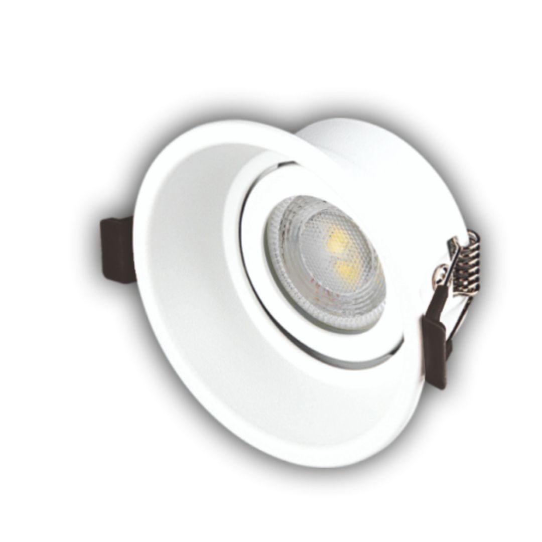 Cata CT-5001 Panter Beyaz Yuvarlak Dekoratif Spot