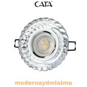 Cata CT-6600 Gardenya Yuvarlak Dekoratif Cam Spot
