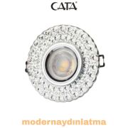Cata CT-6639 İpek Yuvarlak Dekoratif Cam Spot