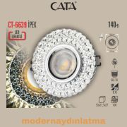 Cata CT-6639 İpek Yuvarlak Dekoratif Cam Spot