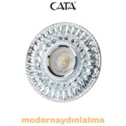 Cata CT-6583 Hanımeli Yuvarlak Dekoratif Cam Spot