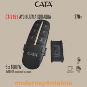 Cata CT-9151 6 Kanallı Avize Aydınlatma Kumandası
