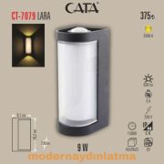 Cata CT-7079 9W Lara Dış Mekan Modern Ledli Aplik Günışığı