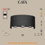 Cata CT-8011 10W Haiti Dış Mekan Modern Ledli Aplik Amber Işık