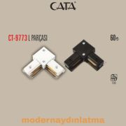 Cata CT-9773 Ray L Köşe Bağlantı Parçası Siyah