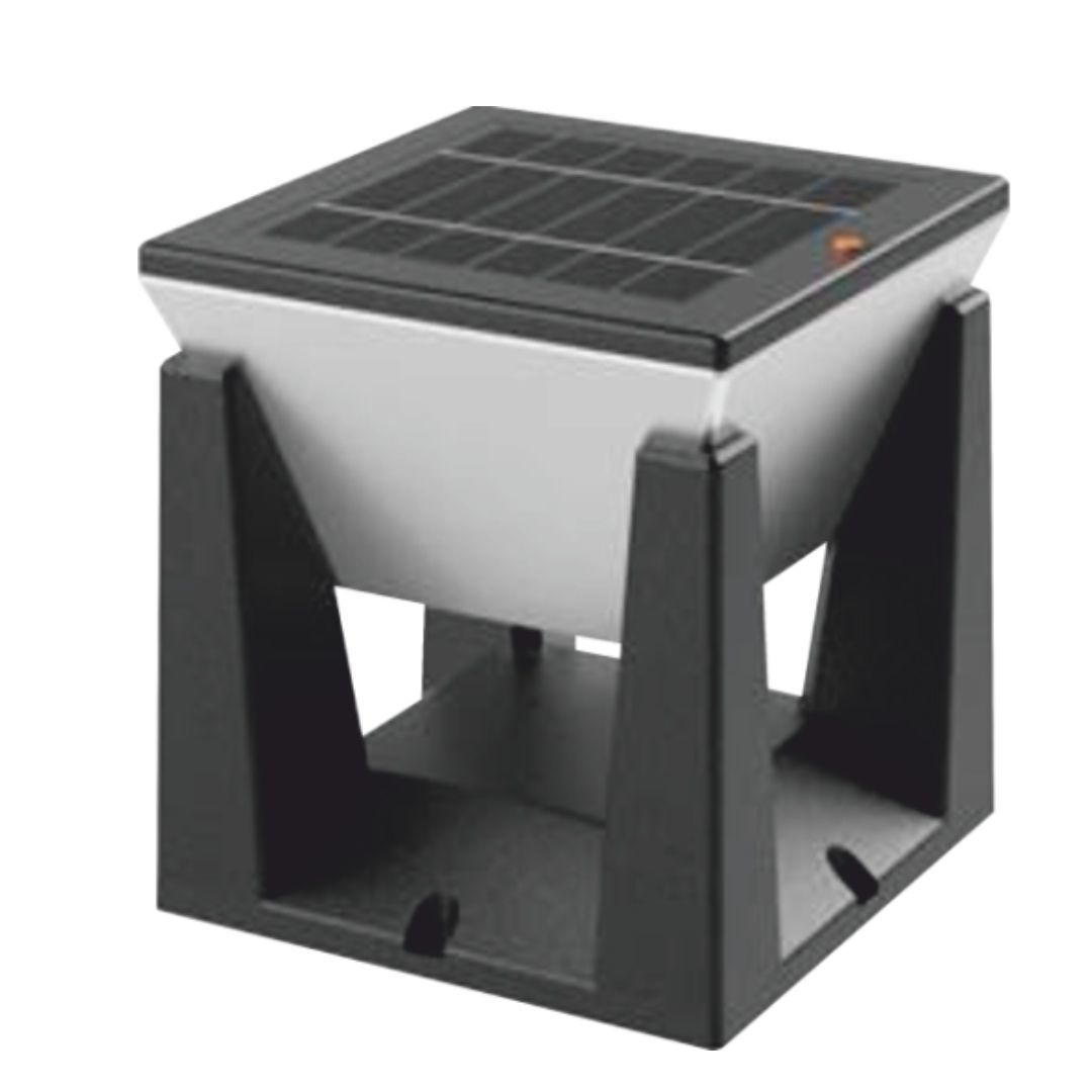 Cata CT-7314 75W Güneş Enerjili Solar Bahçe Armatür Set Üstü Beyaz Işık