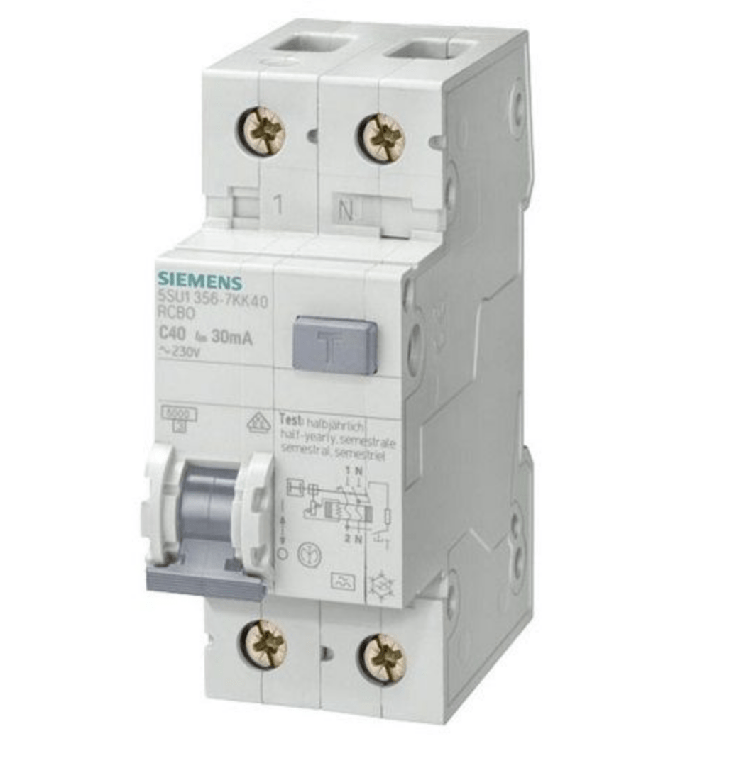 Siemens 2x63 30mA Monofaze Kaçak Akım Rolesi