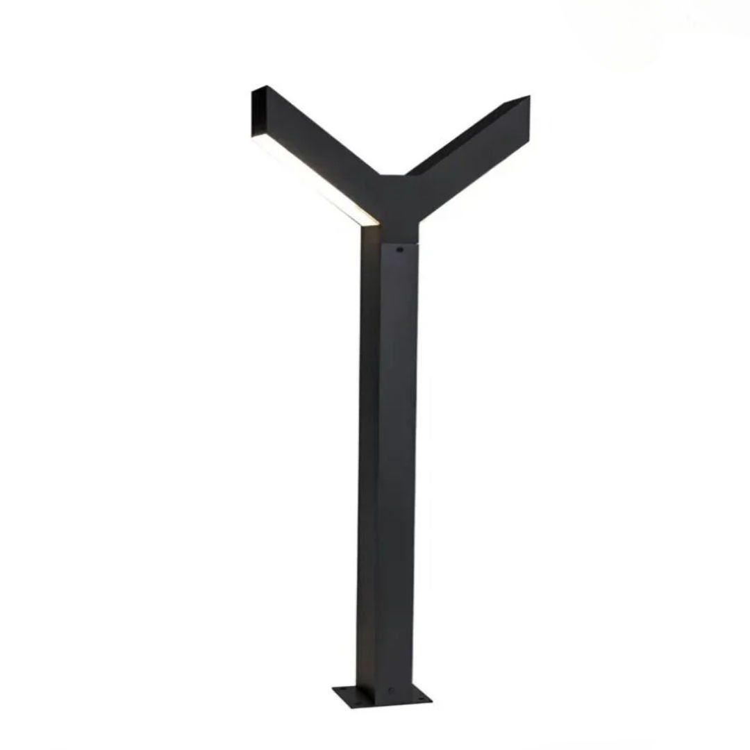 Lebis Kayı 225 cm Ledli Bollards Bahçe Aydınlatma Armatürü