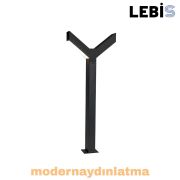 Lebis Kayı 225 cm Ledli Bollards Bahçe Aydınlatma Armatürü