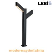 Lebis Çınar 225 cm Ledli Bollards Bahçe Aydınlatma Armatürü