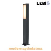 Lebis Karadeniz 200 cm Ledli Bollards Bahçe Aydınlatma Armatürü