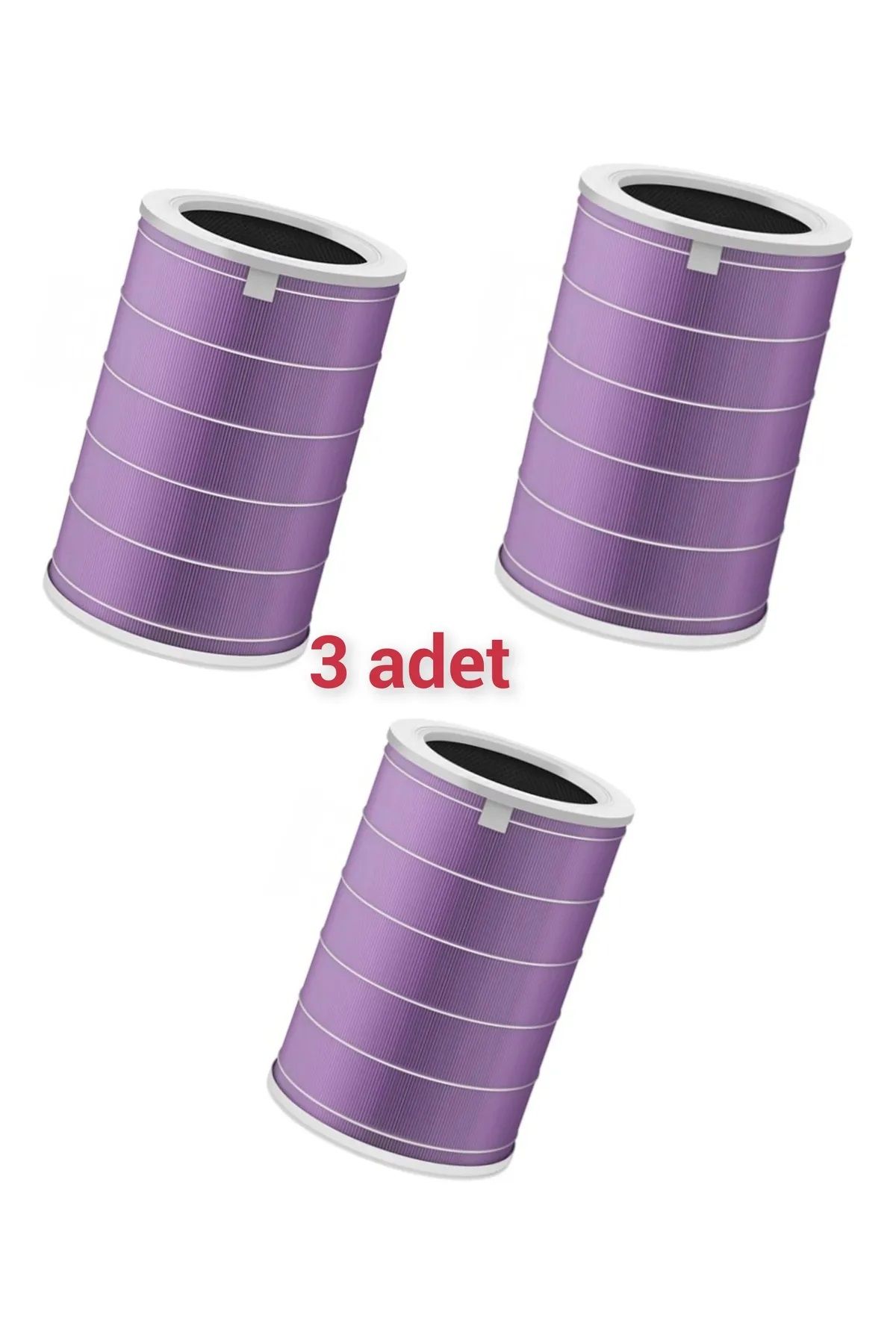 Xiaomi Air purifier hava temizleyici 1, 2, 3 uyumlu filtre 3 adet