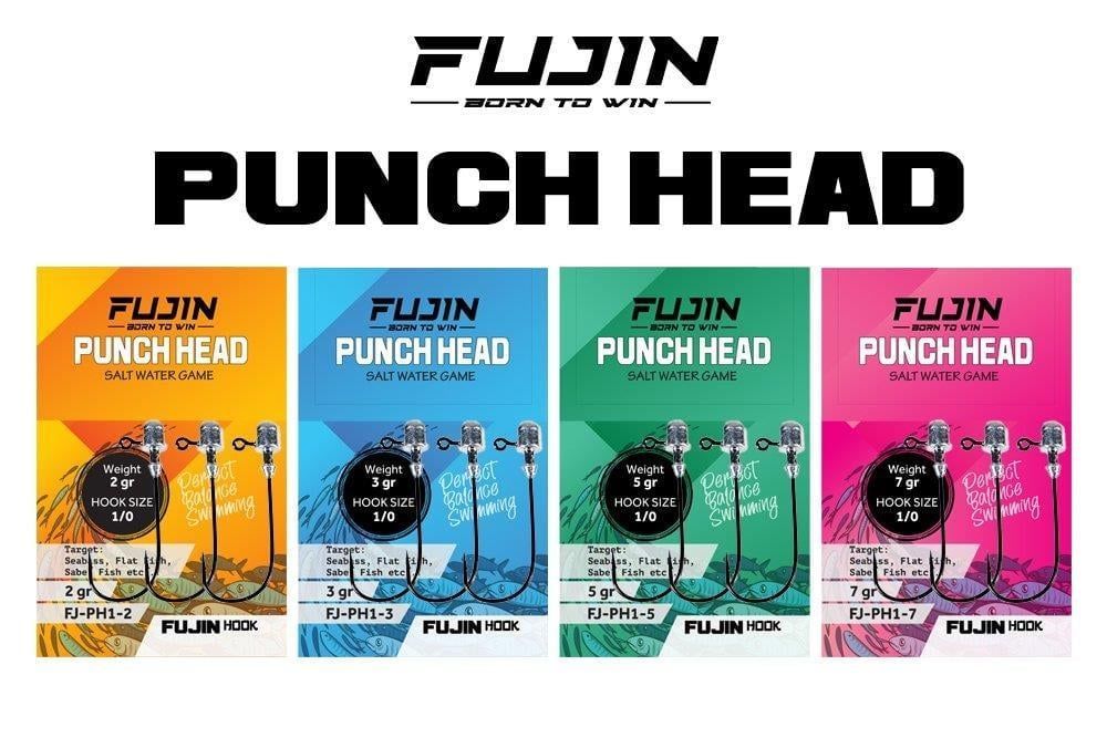 Fujin Punch Head Jighead FJ-PH #1/0 - 3gr