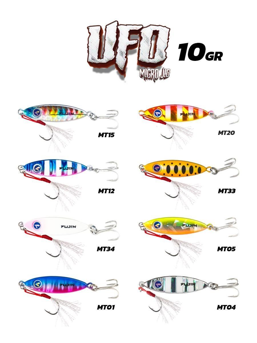Fujin UFO Micro Jig 10gr - MT15 Rainbow