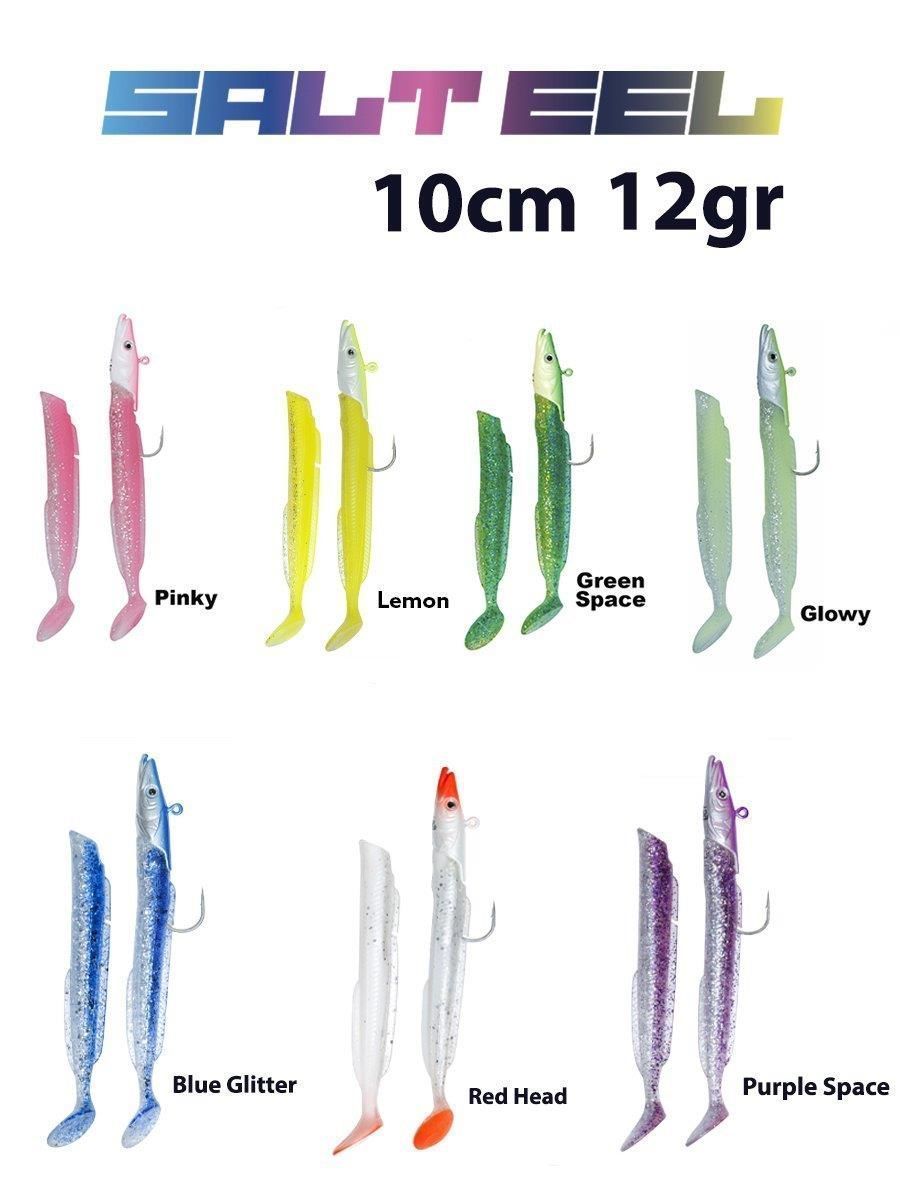 Fujin Salt Eel 10cm 12gr x2 Silikon Yem - 033 Green Space
