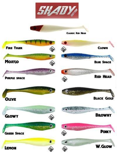 Fujin Shady 10cm Silikon Balık - 034 Glowy